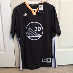 Warriors Steph Curry Adidas Basketball Jersey NEW